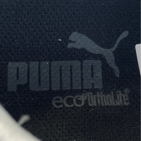 NEW! Puma Women's Caroline Stripe Wedge Sneakers Black & White Size 8.5 Shoes - Picture 13 of 15